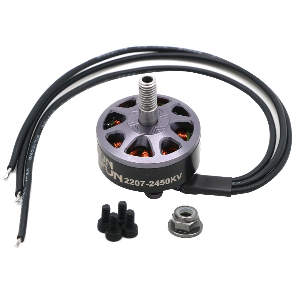 1/4pcs Set Sun Fun 2207 Brushl - Drone Kit Octocopter ulasan dan harga