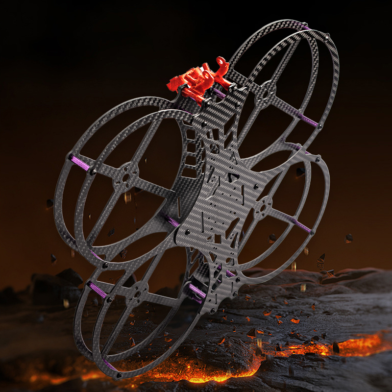 Flyroun  5 Inch Carbon Fiber F - Drone Kit Octocopter ulasan dan harga