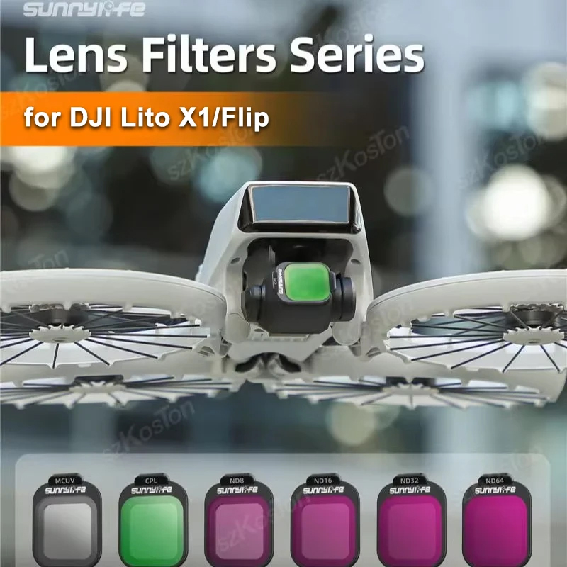 Lens Filter Kit For DJI LITO X - Drone Kit Build Yourself ulasan dan harga