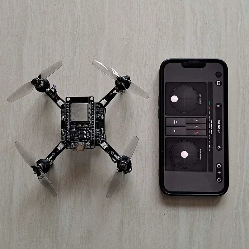 Open‑Source ESP32 Mini Quadcop - Drone Kit Octocopter ulasan dan harga